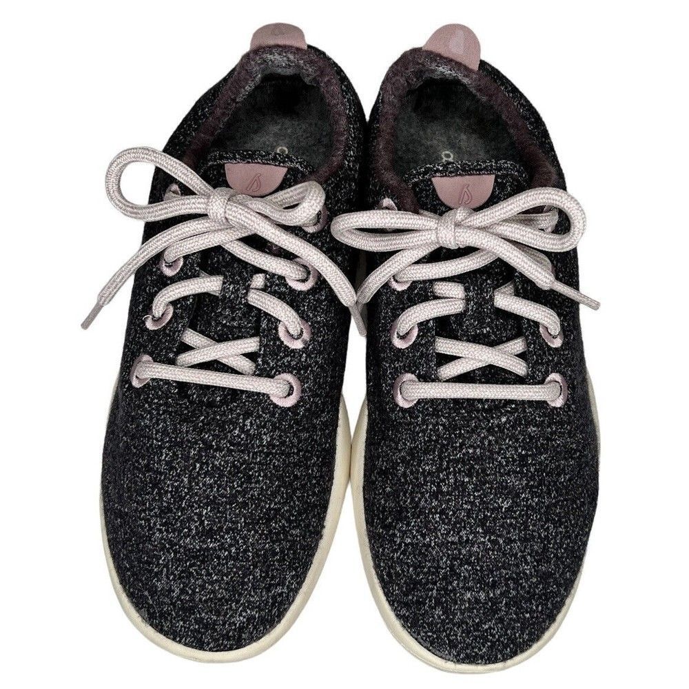 Allbirds Wool Runners Sneakers‎ Gray Lace Up Activewear Women's Size 8